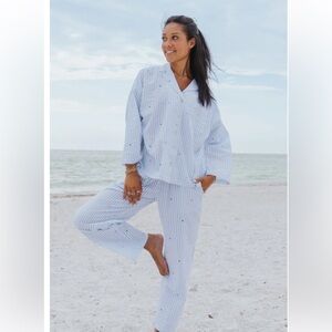 Starfit Blue Long Pajama Set
